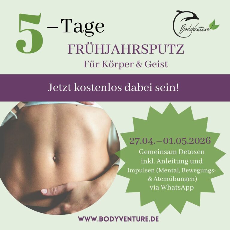 Frühjahrsputz für den Körper: 5 Tage Reset mit gesunder Ernährung, Smoothies, Blutzuckerregulation und ganzheitlicher Gesundheit
